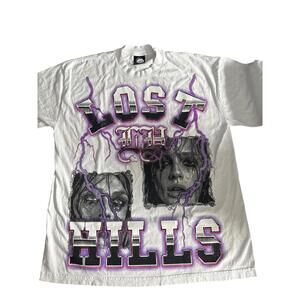 Lost Hills Graphic White T-Shirt UNRELEASED